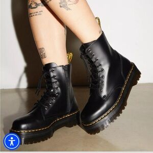 Dr. Martens Jadon Boot Smooth Leather Platforms